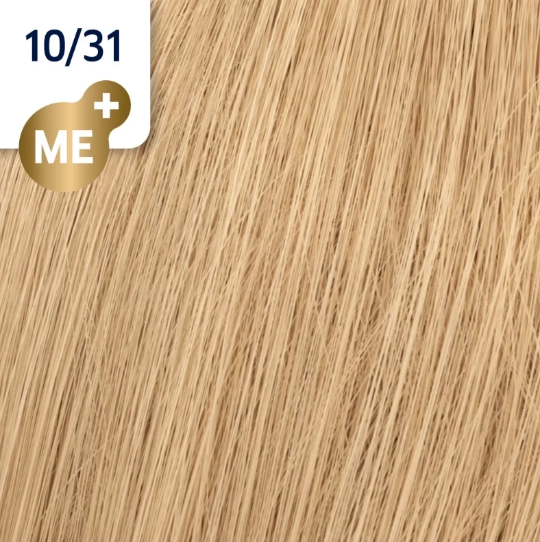 Wella Koleston Perfect Me+ Hajfesték - 10/31 - 60ml - Legvilágosabb Hamvas Aranyszőke főképe
